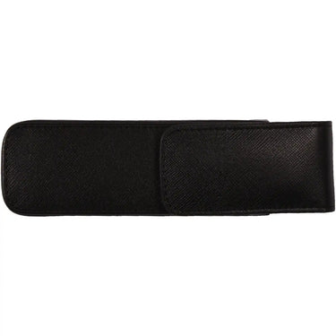 5302-Ir Kalpa Black Leather Pen case